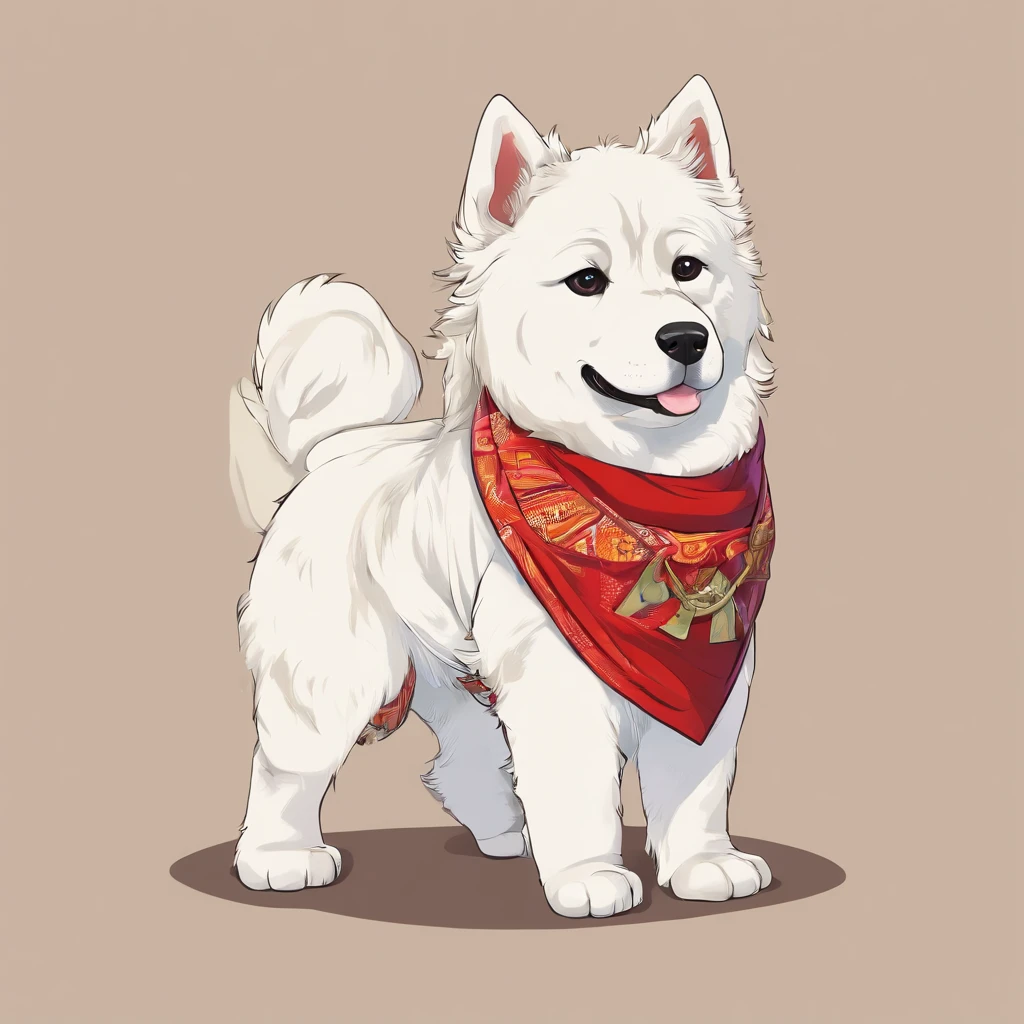 Baby AKITA wearing hippie clothes, Segurando um cartaz de papel
em branco na boca, Segurando uma placa de madeira com uma mensagem esquina
,Um filhote de cachorro、 arte oficial, , Sobre, retrato estilo anime, estilo de arte anime moe, estilo anime 2d, estilo de arte fofo, anime estilizado, estilo de arte de anime, estilo anime. 8k, estilo anime 4k, estilo de arte de anime, Arte digital de anime!!、Filhote de cachorro branco、fofo、Baby Golden Retriever、branca、vigoroso、Um sorriso encantador、Filhote de cachorro deformado、Levante as patas dianteiras、Filhote de cachorro deformado、dynamic poses、((obra-prima))、(((maximum quality))、Chibi Chara、
(Empty scenario, altamente branco)., he wears a red bandana around his neck, Fashion glasses, famous brand cap
, (((cartazes, planfetos, adesivos, propaganda, revista.)))