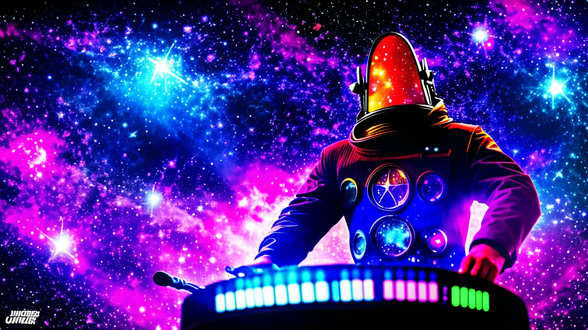 cosmic dj universe background