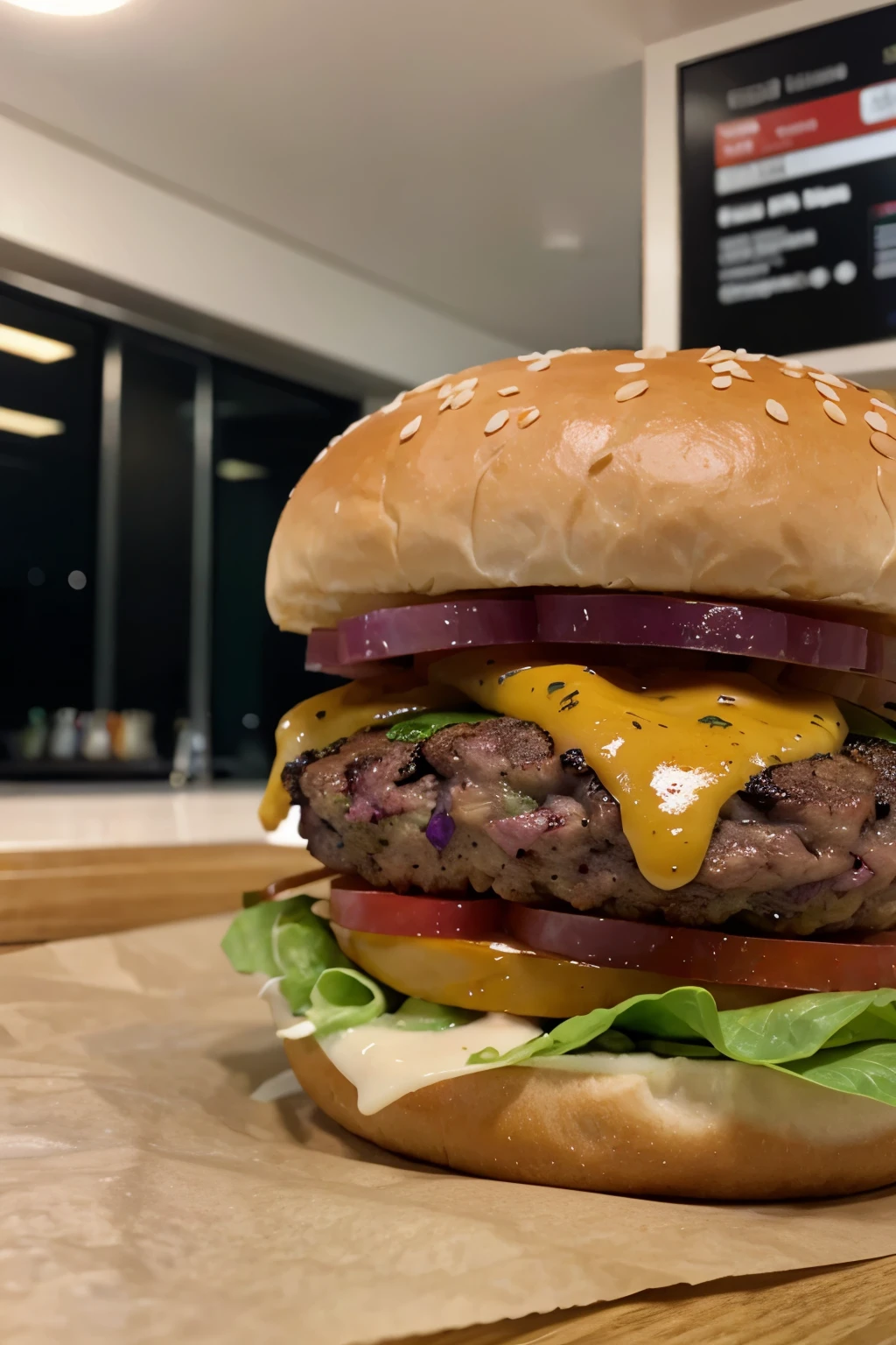 ultra quality burger