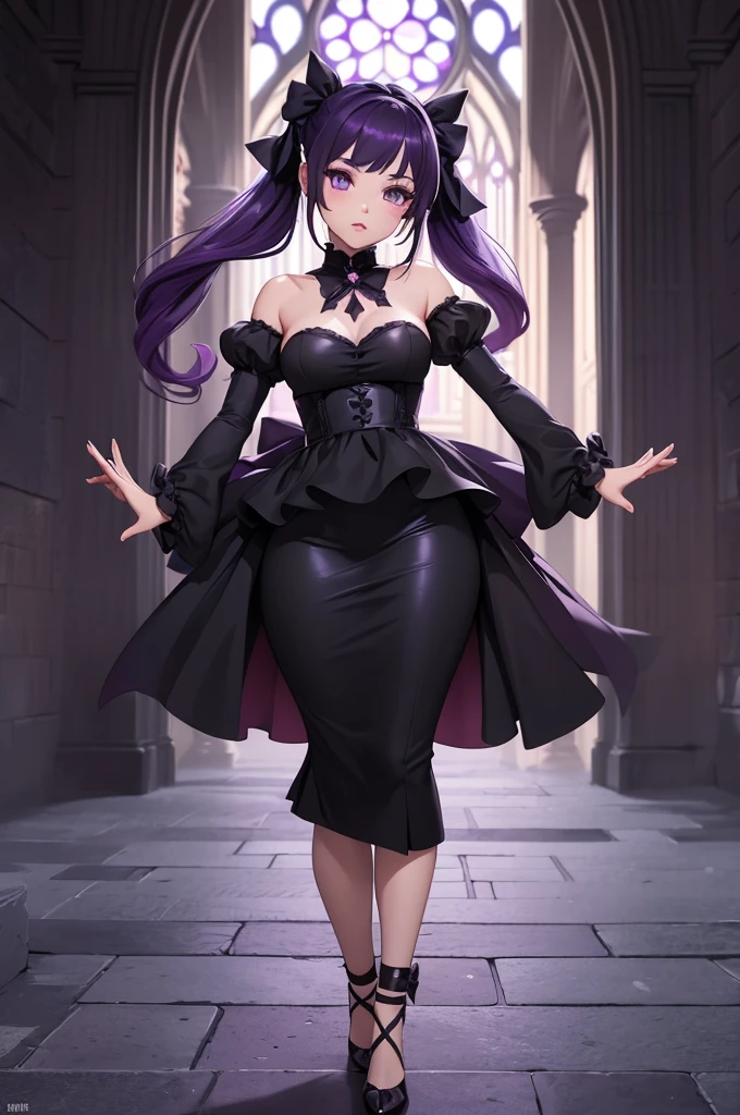Purple ribbons
Scary Queen