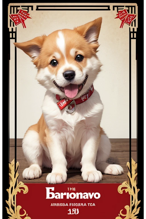 Is biting a white paper, Ele segura um grande
papel branco na boca, Ele traz uma importante menssagem na boca Ele segura um aviso na boca, he has a sign, Baby AKITA wearing hippie clothes, ele tem um cartaz com uma mensagem, Segurando um cartaz de papel em branco na boca, Segurando uma placa de madeira com uma mensagem esquina ,Um filhote de cachorro、 arte oficial, , Sobre, retrato estilo anime, estilo de arte anime moe, estilo anime 2d, estilo de arte fofo, anime estilizado, estilo de arte de anime, estilo anime. 8k, estilo anime 4k, estilo de arte de anime, Arte digital de anime!!、Filhote de cachorro branco、fofo、Baby Golden Retriever、branca、vigoroso、Um sorriso encantador、Filhote de cachorro deformado、Levante as patas dianteiras、Filhote de cachorro deformado、dynamic poses、((obra-prima))、(((maximum quality))、Chibi Chara、 (Empty scenario, altamente branco)., he wears a red bandana around his neck, Fashion glasses, famous brand cap , (((cartazes, planfetos, adesivos, propaganda, revista.)))