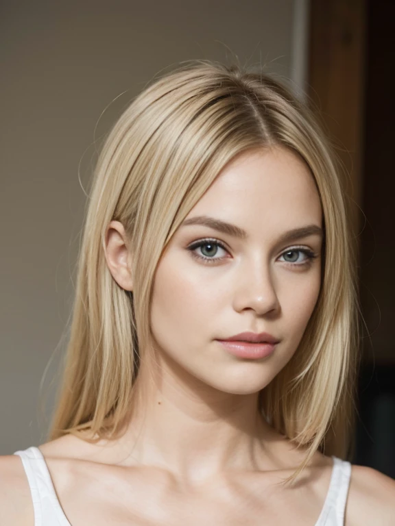 Blonde woman