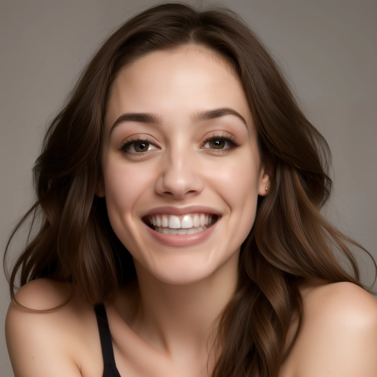 portrait of emmy rossum ecstatic