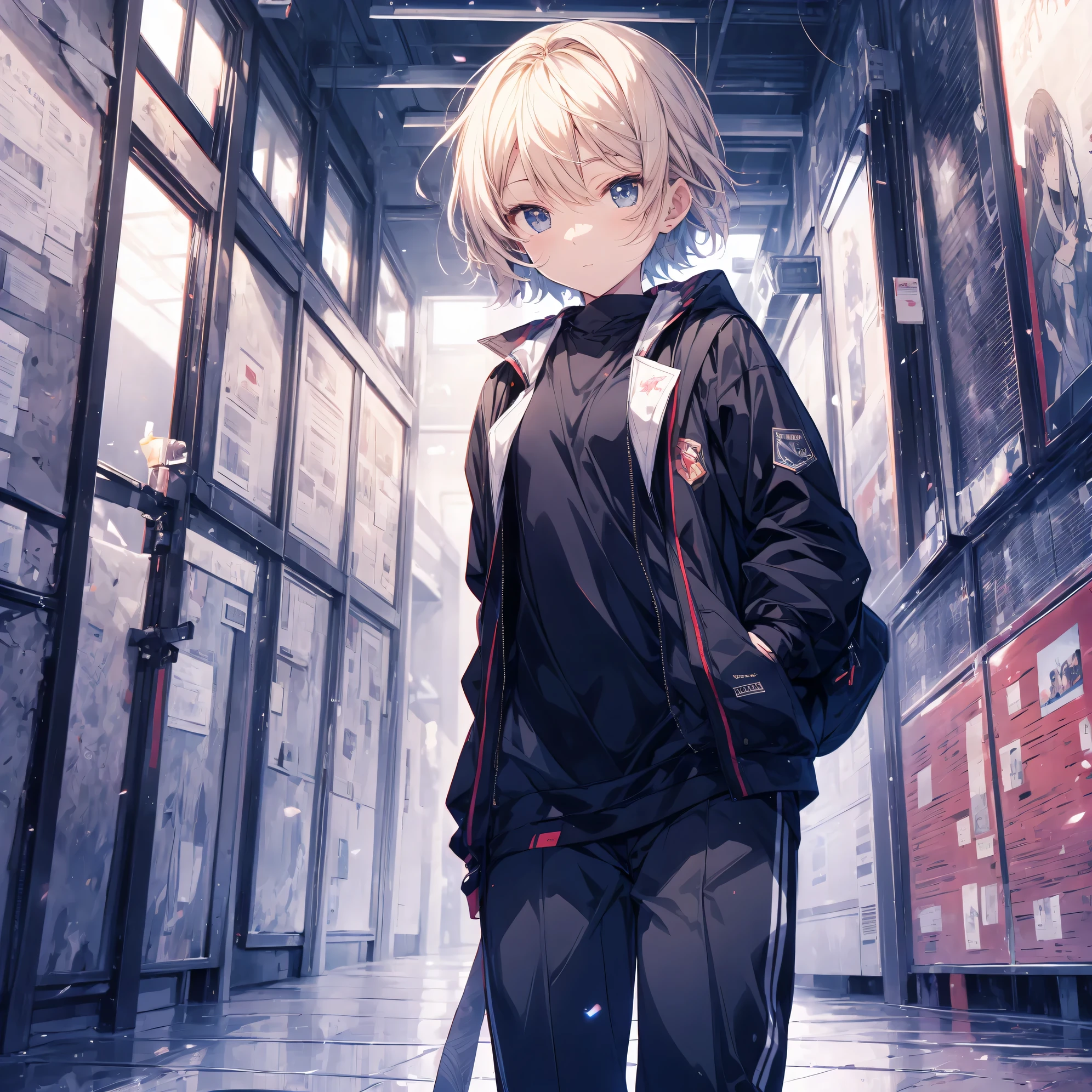 ultra-Top-quality, ultra-detailed, high resolution, anime moe artstyle, best anime 8k konachan wallpaper, pixiv contest winner, perfect anatomy, break,(Please draw a girl walking sleepily to school alone. ),break, a hyperrealistic schoolgirl, (Solo,Loli, child,13-year-old:1.3),Full limbs, complete fingers,a junior high school student, androgynous charm, (very short hair), messy hair, flat chest, Small butt, groin, Small black eyes,beautiful detailed eyes, well-proportioned iris and pupils, disgusted eyes, highres detailed hair, school Uniform, (skirt), in the School commute route. break,super detailed skin, Best lighting powered by famous artist, 8k, illustration,