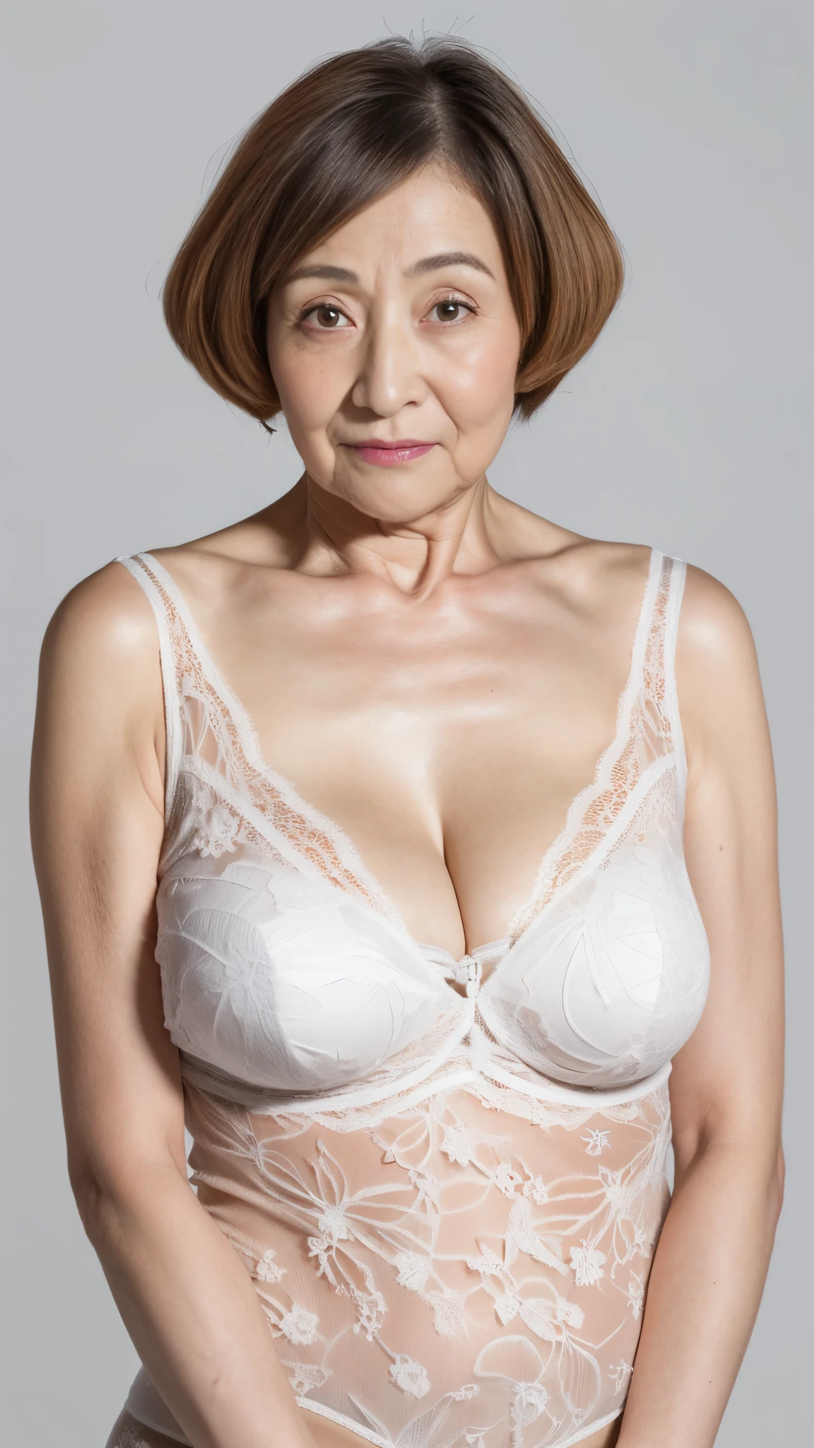 ((fractal art)), (((masterpiece))), 8k, clear image, (((alone))), (((old elderly chinese milf))), pure white background, lower your arms, wear a flashy bra, gravure, facing the front, ((Elderly mature woman with an old face)), describe the lips correctly,red lips, flashy makeup, (((alone))), (((perfect anatomy))), Elderly, pure white background, gravure, natural upright posture, facing the front, ((obscene)), from the chest up, highest quality, super detailed, realistic, super detailed細なスキン, (1 Japanese mature woman), (positive), 95 years old, huge breasts, Mature Woman Politician, Glamour, Sexy, pure white skin, looking at the viewer,