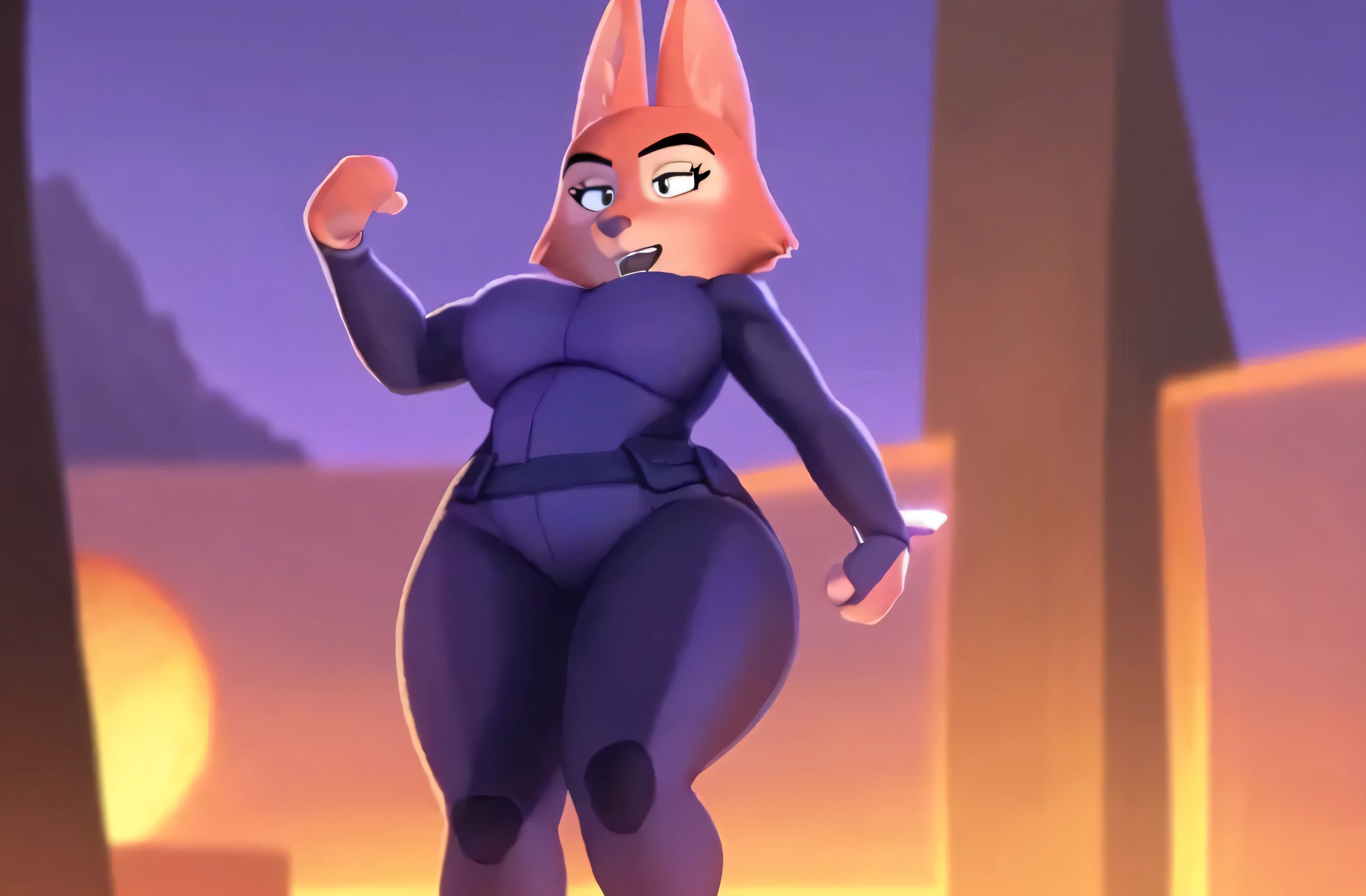 (por qupostuv35:1.0), (arte de pintura fotorrealista, foto profissional, 4k:1.0), Female ((antropo, humanoid)), (Diane Foxington:1.2):4], (rosto detalhado), (antropopomorphic legs, antropopomorphic hands:1.1), (Sozinho), ((boca aberta)), very wide body, ((lindo fundo detalhado)), Lora:dianefoxingtonv5:0.2, using your original spie suit with yellow details, despido, curved, muito gordo, quadris largos, Enorme, coxas grossas e macias, muito gordo flabby arms, Realistic lighting, alto detalhe, Qualidade HD , rosto detalhado, sombreamento realista, rolos de gordura, tamanho enorme, gigantic Enorme ??????? overflowing with fat, decote enorme, pesado, mais tamanho, everything is fat, Textura macia, lindos olhos grandes, Semi-realista, dynamic angle, pattern clothes,
