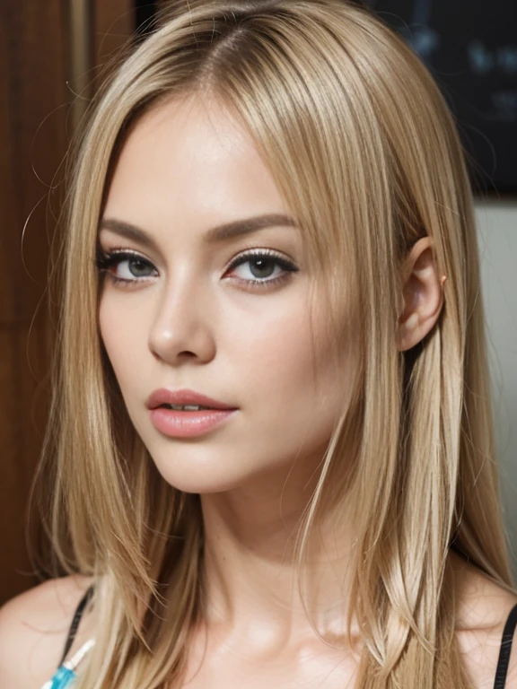 Blonde woman