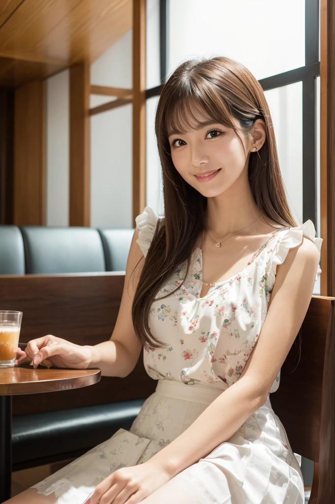 There is a woman sitting at a table with a plate of food, gorgeous young Korean women, beautiful young Korean women, beautiful south Korean women, Korean Girls, Young and pretty Asian face, Young and adorable Korean face, Beautiful Asian Girl, young asian girl, Korean women, Girl cute beautiful face, Smiling Kindly, Jaeyoung Nam, Cute Smile