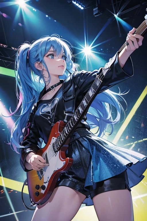 Rock music; holographic