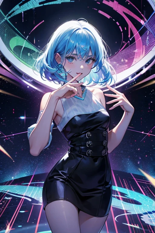 Rhythm and blues music; holographic