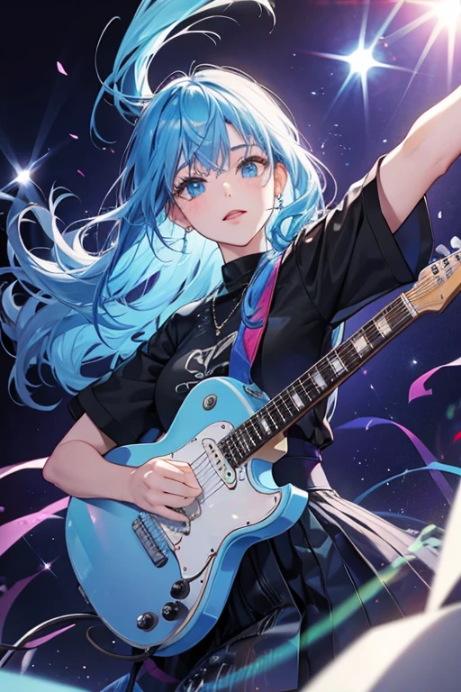 Rhythm and blues music; holographic