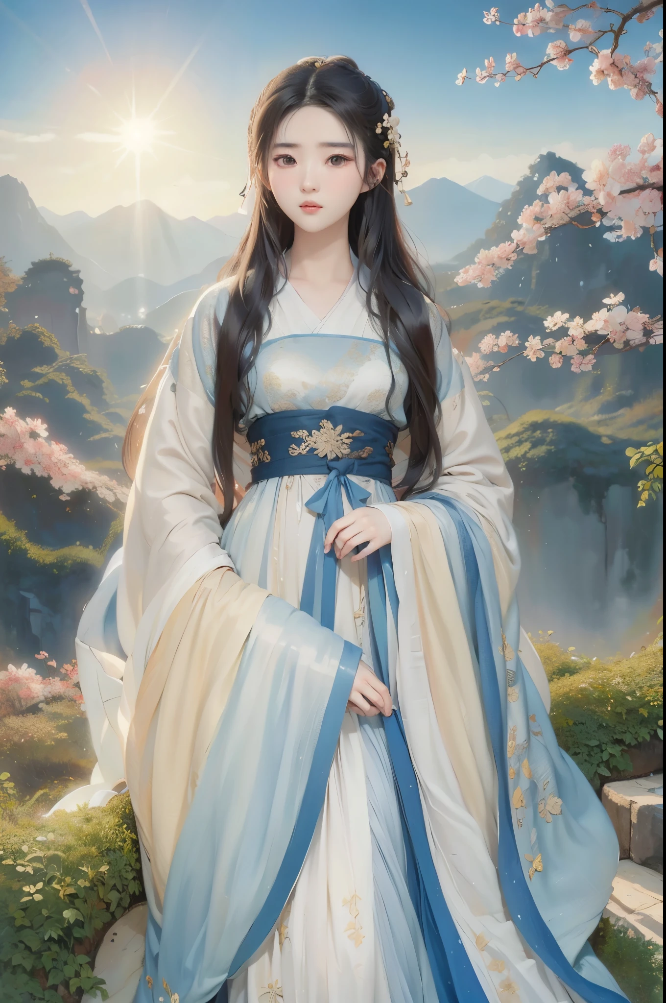 liuyifei, 1girl, hanfu, best quality, masterpiece,