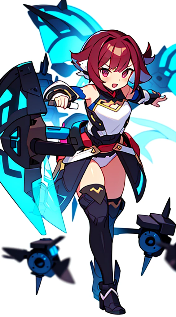 solo female, micro panties, (((blurry background, white background))), character focus, fantasy clothes, standing, character design,