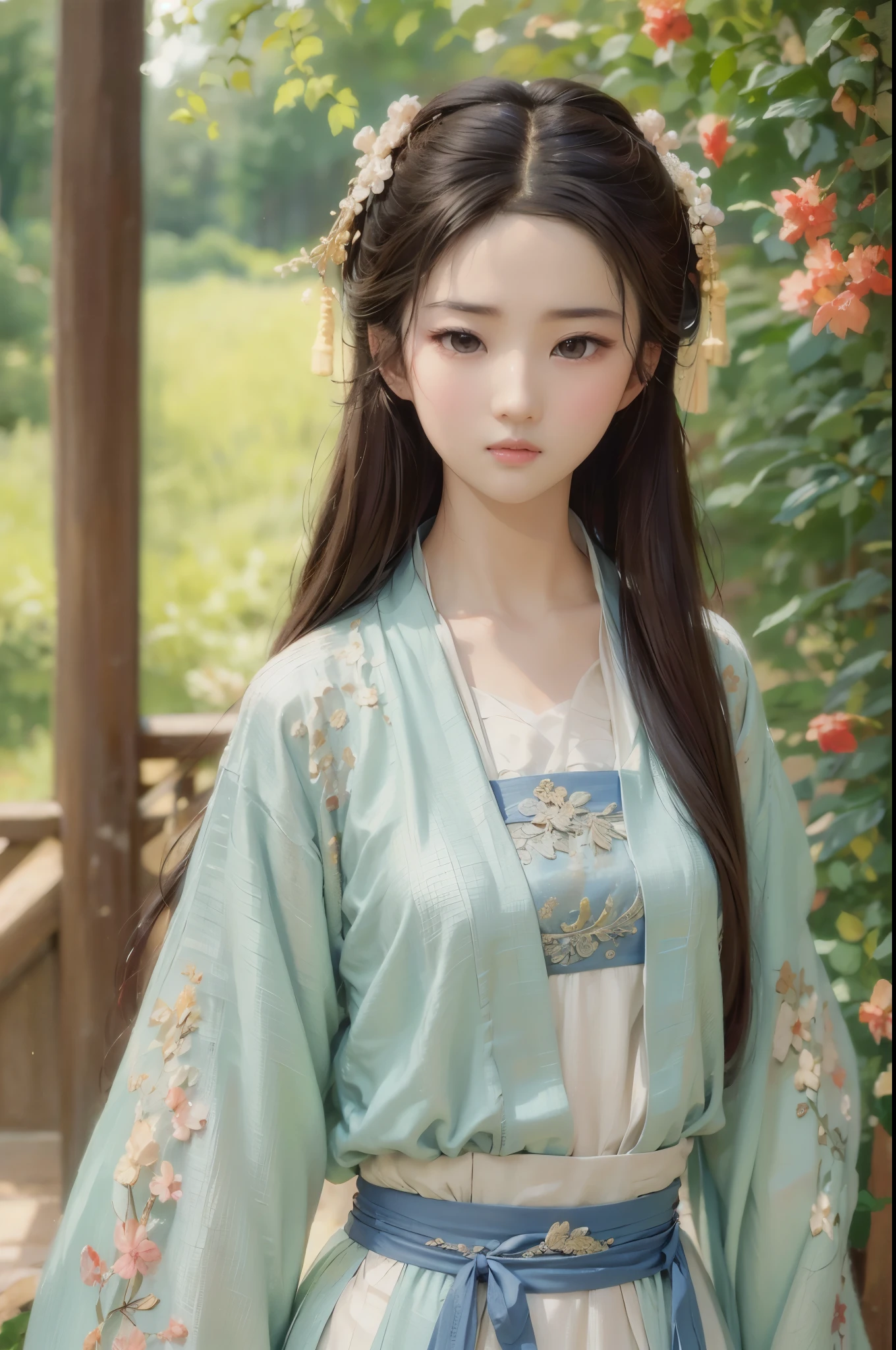 liuyifei, 1girl, hanfu, best quality, masterpiece,