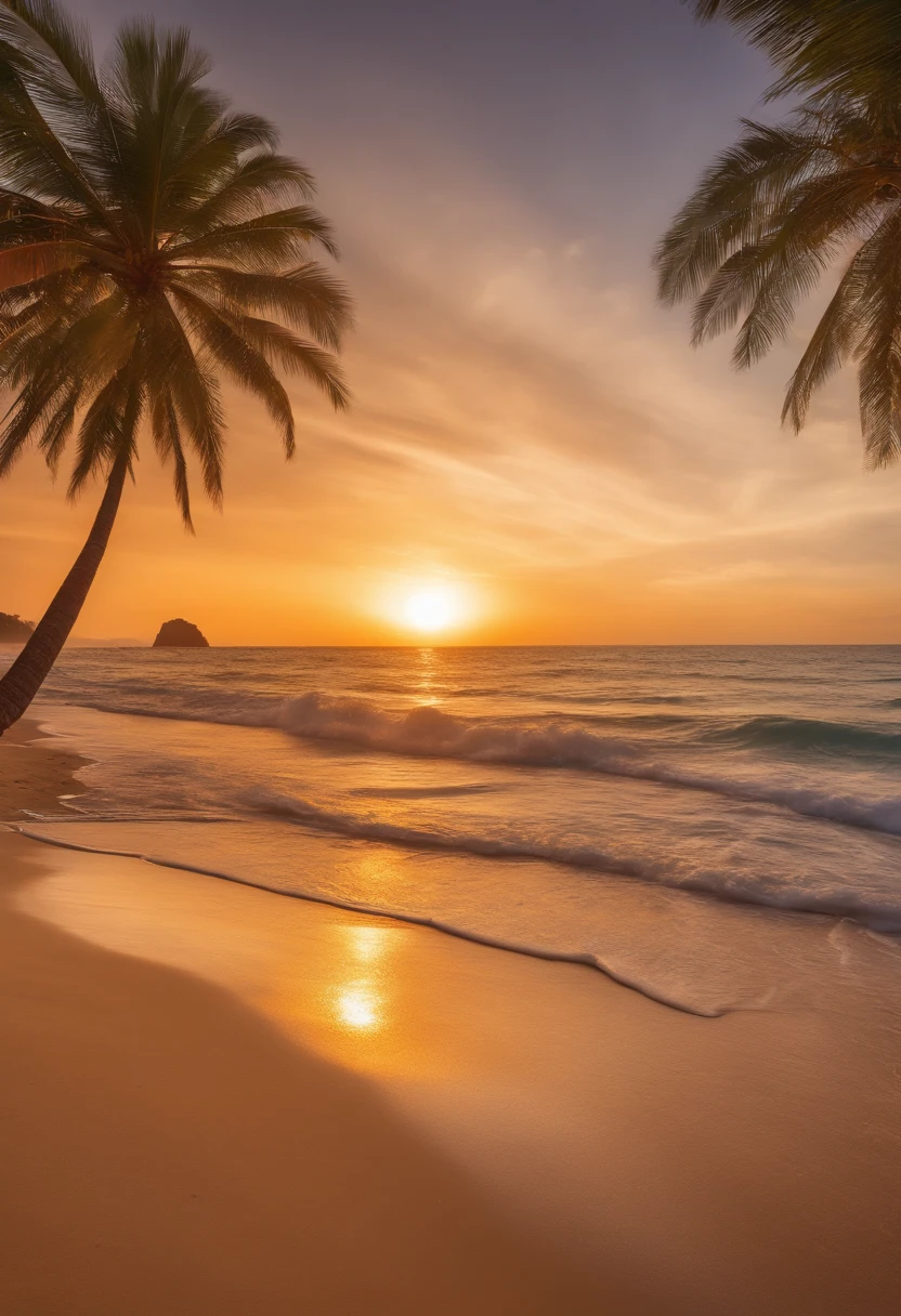 (best quality,4k,highres,masterpiece:1.2),ultra-detailed,(realistic,photorealistic,photo-realistic:1.37),beach stage,colorful smoke,beautiful sunset,lively atmosphere,dynamic composition,calm waves,voilin playing live,magical lighting,dancing shadows,ethereal glow,expressive movements,artistic performance,vibrant colors,surreal ambiance,soft sand under feet,colorful crowd,enchanting melodies,playful atmosphere,splashing water,gentle breeze,musical harmony,festive vibes,artistic expression,intense emotions,serene beauty,harmonious interaction,aerial view,twinkling stars above,fiery orange hues,surrounding palm trees,refreshing sea breeze,musical instruments glimmering,joyful audience,excitement in the air,unforgettable moment,captivating experience.