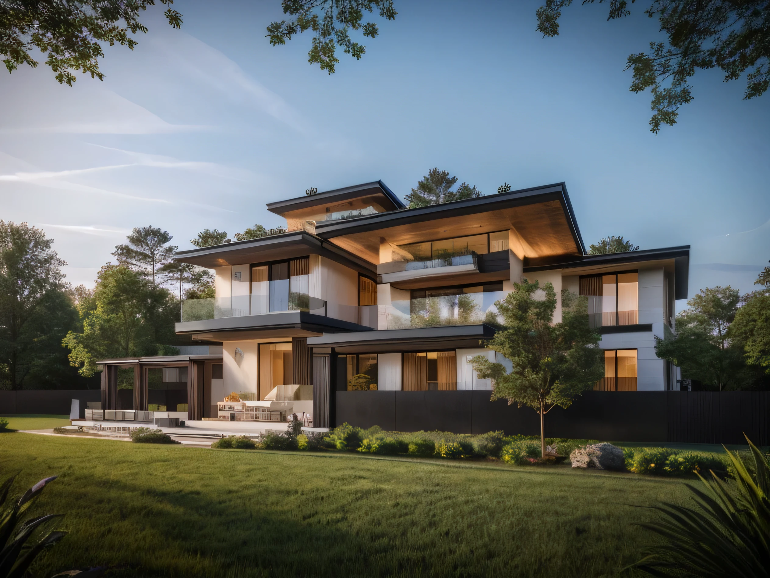 Realistic, exterior, sunlight, house, RAW photo, 8k uhd, dslr, (high detailed skin:1.3), soft lighting, ultra quality, film grain, Fujifilm XT3, sharp image, best quality, authentic, hight quality