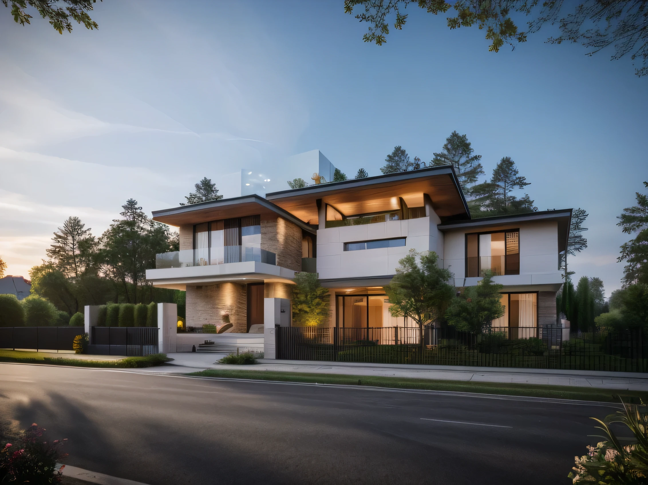 Realistic, exterior, sunlight, house, RAW photo, 8k uhd, dslr, (high detailed skin:1.3), soft lighting, ultra quality, film grain, Fujifilm XT3, sharp image, best quality, authentic, hight quality, morning, troppical