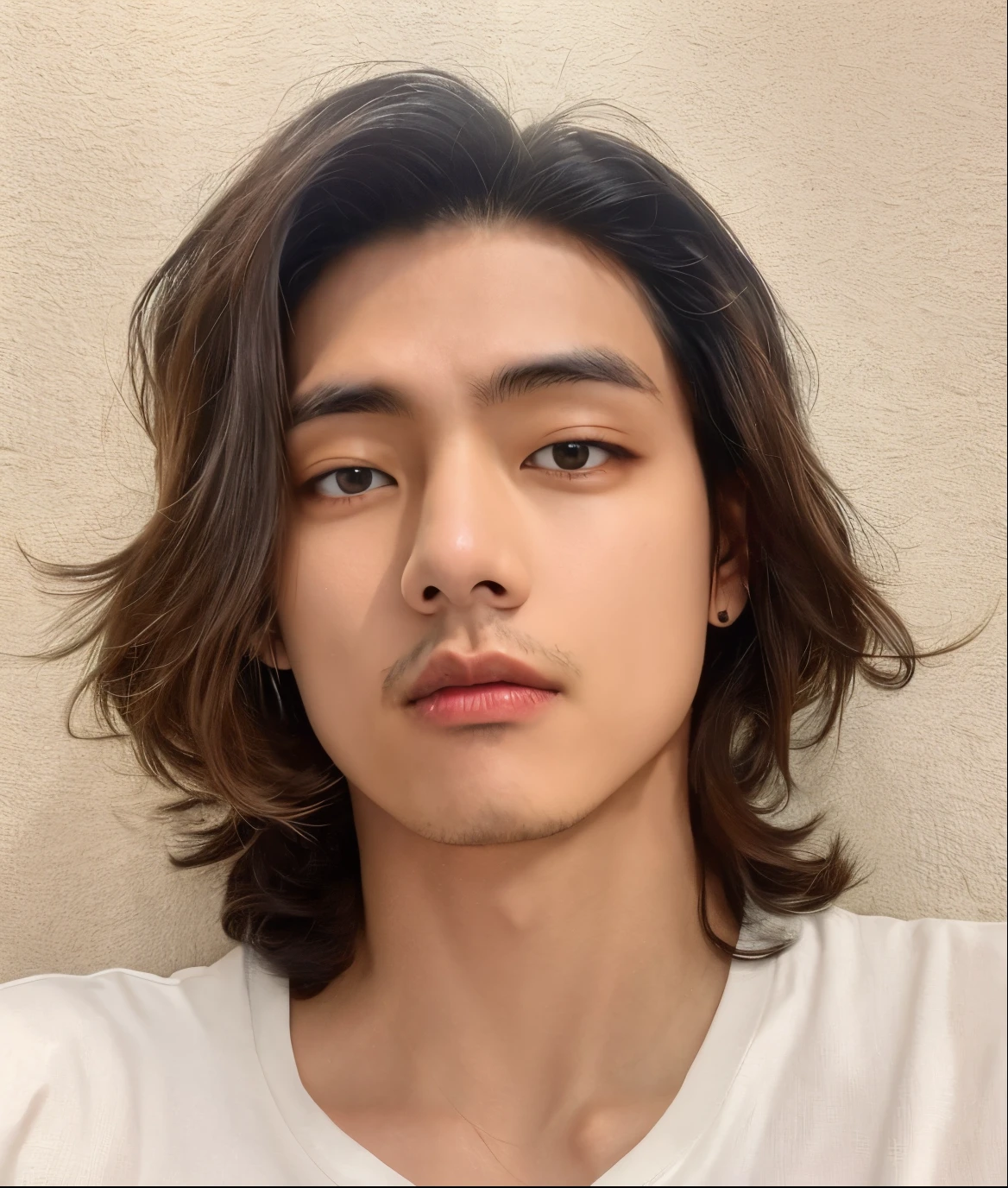 hay un hombre con camisa blanca y corbata, Cabello medio largo, xqc, hyung tae, TaeJune Kim, guapo chad chin, hermoso rostro, steven jung, con cabello largo, kousuke ono, yanjun chengt, Jinyoung Shin, hsiao-ron, hermoso rostro and beautiful face, hyung tae kim