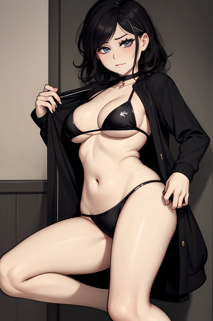 Ashley Graves, bikini, voluptuous, seductive, masterpiece, realistic, best quality, ultra detail, ultra high res, highres, extreme detail