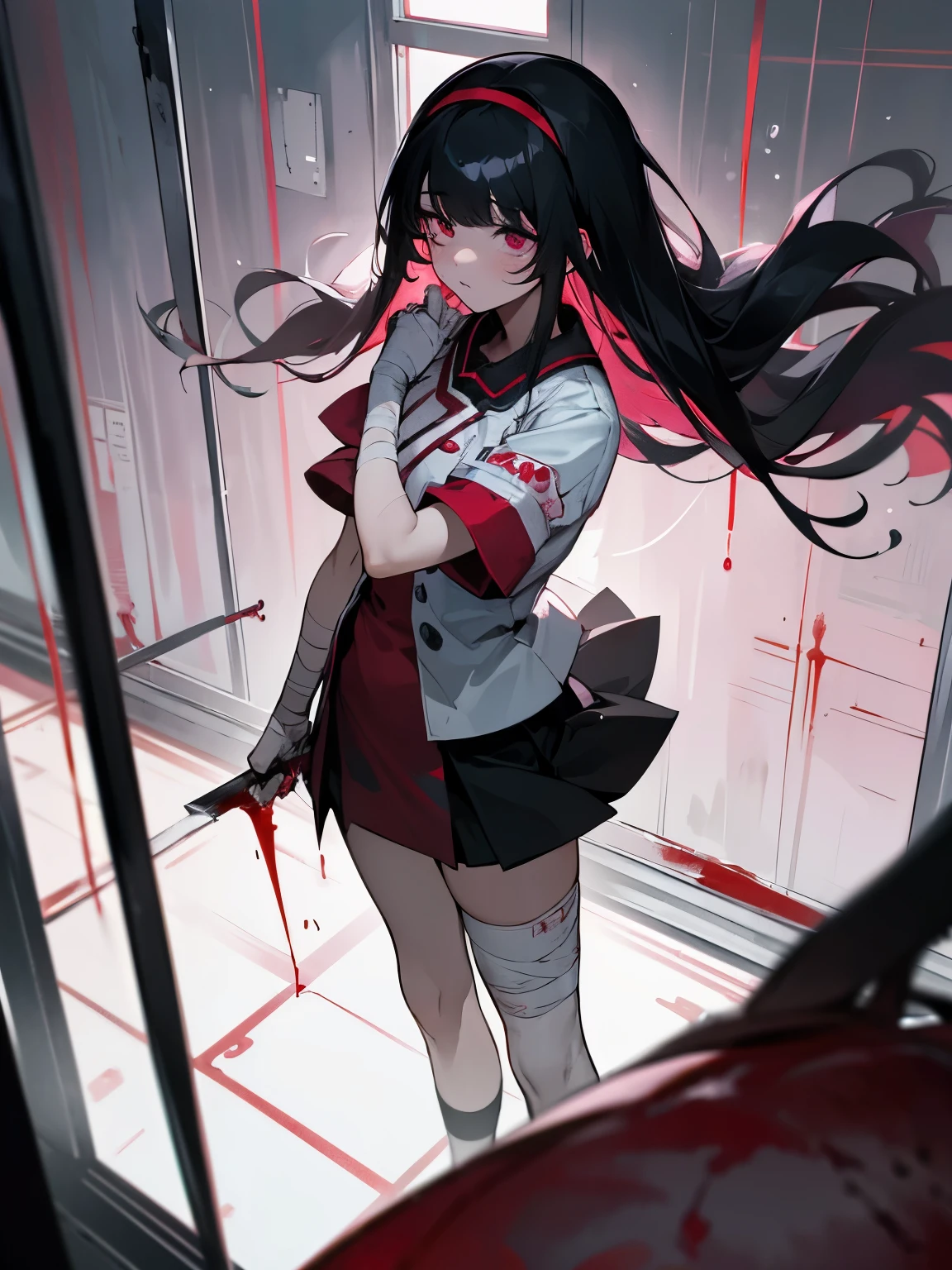 ((The test tube contains a red liquid))