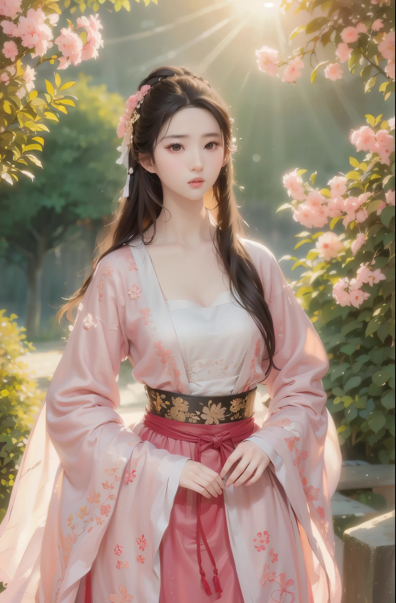 liuyifei, 1girl, hanfu, best quality, masterpiece,