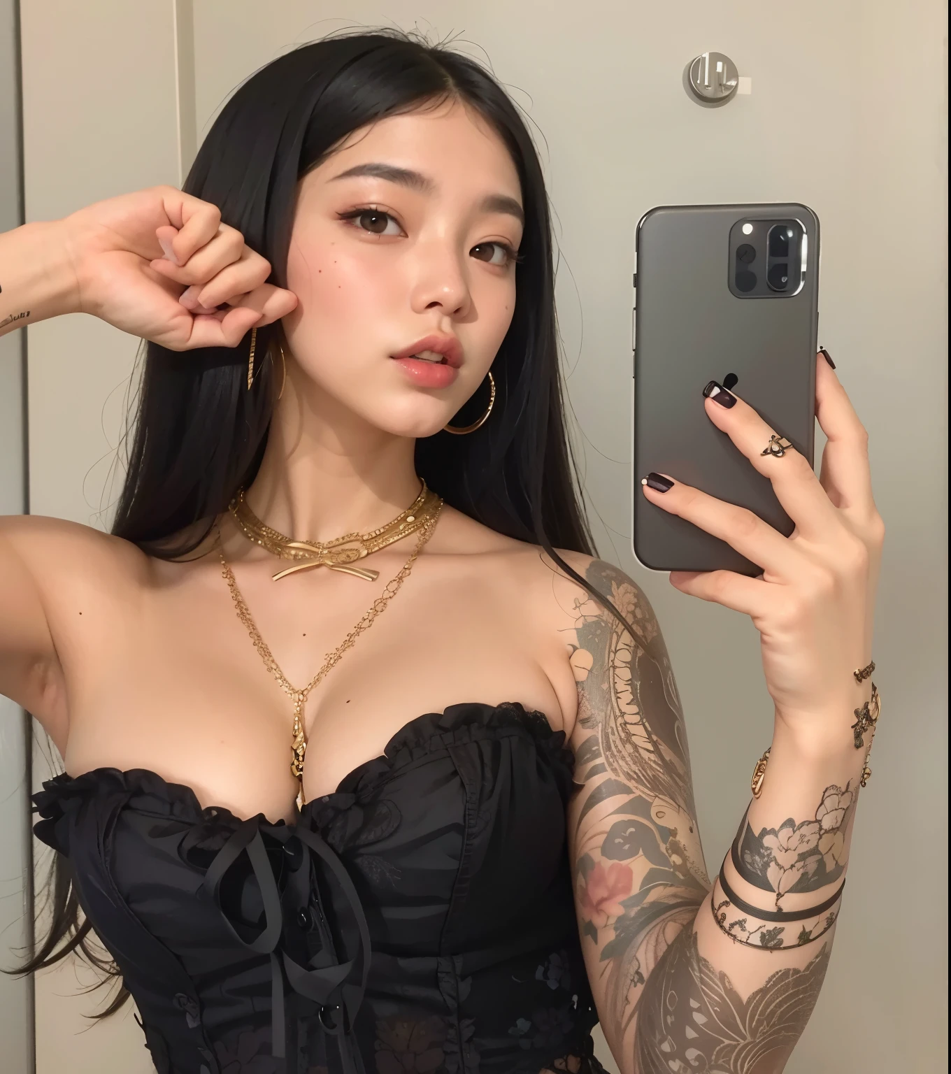 Mulher loira em lingerie branca posando em um espelho, Parque Roseanne do Blackpink, Heonhwa Choe,  coreana jovem bonita, TaeJune Kim, com longos cabelos loiros, Meninana jovem bonita, com longos cabelos brancos, Mulher sul-coreana bonita, Menina coreanyoung Canela, Ana Takamaki, Jaeyeon Nam, com longos cabelos brancos, em linho