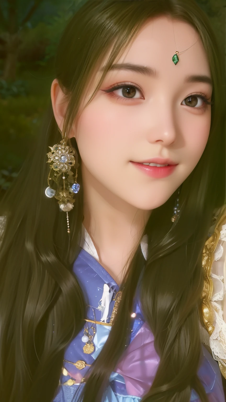 Moonlit landscape,The goddess in costume dressed in Han costume is unique。Her gorgeous costumes sparkle,The skirt swayed in the breeze,It looks elegant and dynamic。There was a playful look in her eyes,It is as if you are at one with this tranquil nature。
The costume goddess wears a pair of fashionable high heels under her feet,It seems to be incompatible with her elegant temperament,But it invisibly adds a touch of mystery and sexiness。。Her feet were on the bluestone slab,It's like dancing on the ground,Grace at every step。
In the moonlight,The landscape is even more hazy and wonderful。Her figure danced in the moonlight,Fairy beauty。Her demeanor is playful and cute,It makes people want to get closer,Discover her inner secrets。
At this moment,Everything around seemed to be gone,Only this goddess in ancient costume and this beautiful landscape painting remain。She smiled,sport,All full of poetry,It's intoxicating,Can't extricate yourself。