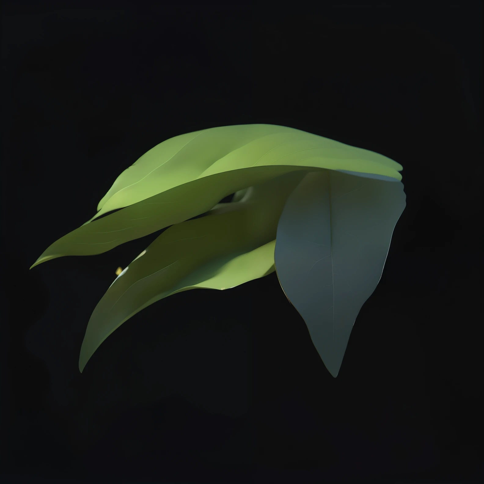big leaves，Clear veins of leaves，8k，thick leaves，Microcosm