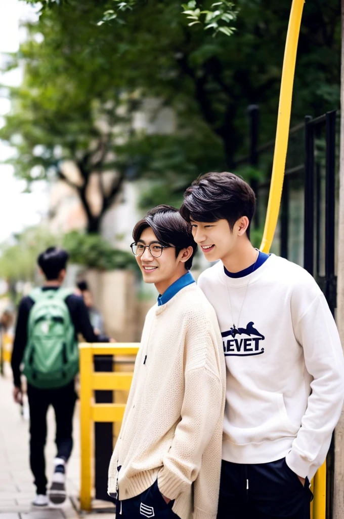 Same-sex experiences of male college students and boys、(((Unrequited love in heat、love contact:1.4)))、(love contact)、(((Handsome Male Student:1.4)))、(((Handsome Male Student:1.4)))、((cool japanese boy:1.3))、(Cool Japanese talent)、(((Men's Love:1.4)))、(((seductive slender body)))、(((seductive slender body)))、(((cool、 young、 cuteness) ))、((( Casual clothing:1.3)))、 (sex story、sex drama)、 {{{dust、Natural light}}}、detailed、(cold spring)、Chilling Wind、(For Me、I met an innocent, tall, cool and energetic male college student, a stranger on the street.、Brainwashed him into becoming my same-sex husband)、Same-sex couple、( An innocent, tall, cool, energetic male college student had unconsciously become a same-sex husband with the approval of his parents.)、 For Me、 mine、white sweater clothes、Large attire、 Large attire