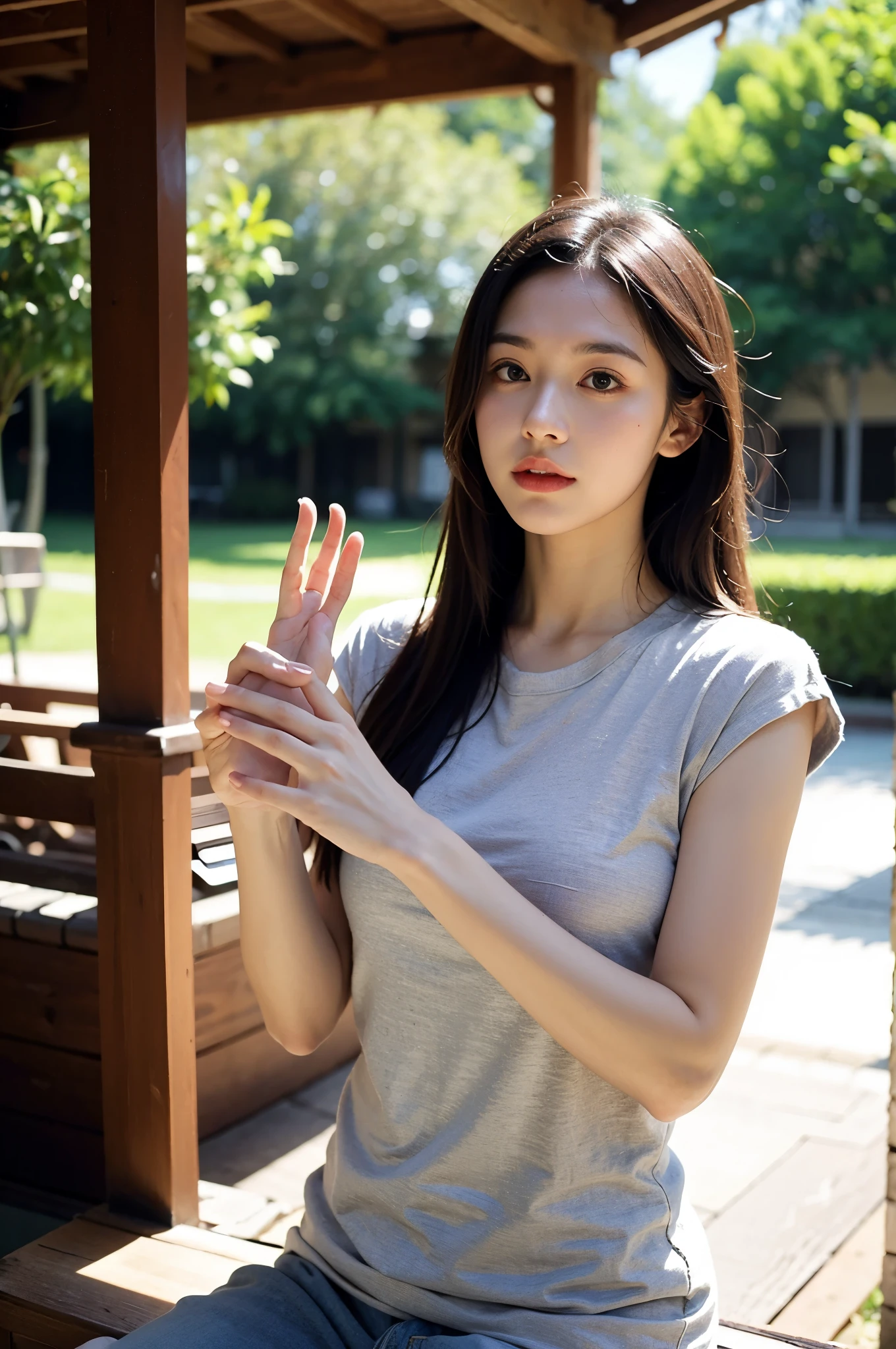 Fingers are normal,Hands,The number of fingers follows the general rule,Hand dynamics are ergonomic