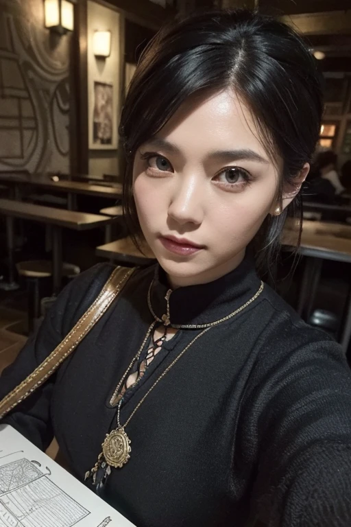 (Best image quality), (outstanding detail), (ultra high resolution), (realism: 1.3), ((Lots of people)), (taverns), (High quality textures), (intricate detailes), (8k), ((Ultra-fine face)), (Japanese people), ((1middle-aged man)), ((Full body)), (Stylish), latest fads, New Fashion, personal fashion, Funny faces, masterpiece, high resolution, ((Draft cartoon style)), ((wallpaper)), ((Diverse angles)), Outline warm color, (drawing style), eerie, Distinctive hair style, Creative accessories, Background is city, extra, (masterpiece1.2), (high resolution1.3), (top quality), (super delicate), (line drawing cartoon style), ((wallpaper)), ((Diverse angles)), Comic Style Illustrations, (drawing style), Outline warm color, eerie, horror factor, ((outside)), (full body), (wizard), (Distinctive hair style), (Creative accessories), (individualistic atmosphere), Eerie worldview, Suspicious atmosphere, dark fantasy, Fantasy Town