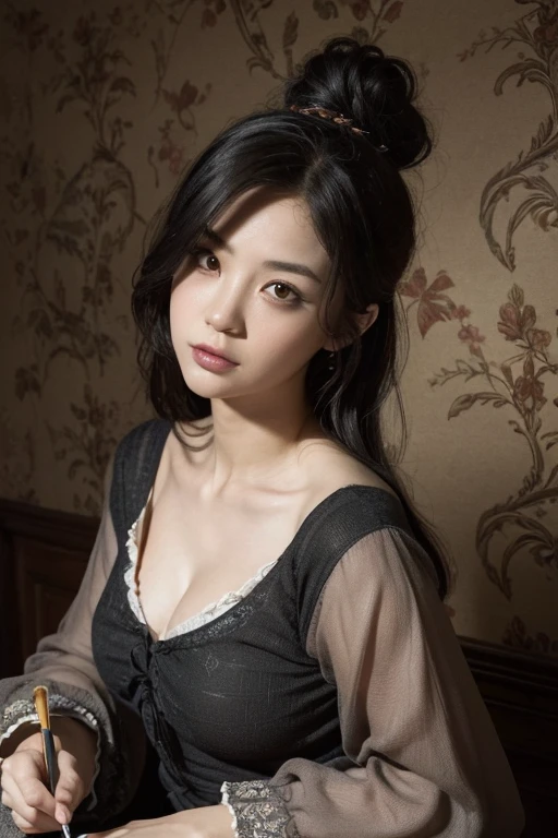 (Best image quality), (outstanding detail), (ultra high resolution), (realism: 1.3), ((Lots of people)), (taverns), (High quality textures), (intricate detailes), (8k), ((Ultra-fine face)), (Japanese people), ((1middle-aged man)), ((Full body)), (Stylish), latest fads, New Fashion, personal fashion, Funny faces, masterpiece, high resolution, ((Draft cartoon style)), ((wallpaper)), ((Diverse angles)), Outline warm color, (drawing style), eerie, Distinctive hair style, Creative accessories, Background is city, extra, (masterpiece1.2), (high resolution1.3), (top quality), (super delicate), (line drawing cartoon style), ((wallpaper)), ((Diverse angles)), Comic Style Illustrations, (drawing style), Outline warm color, eerie, horror factor, ((outside)), (full body), (wizard), (Distinctive hair style), (Creative accessories), (individualistic atmosphere), Eerie worldview, Suspicious atmosphere, dark fantasy, Fantasy Town