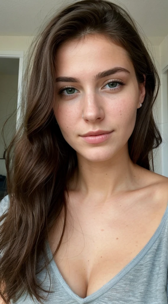 ((best quality)), ((masterpiece)), (detailed), perfect face, femme 25 ans, cheveux verts, yeux verts, jolies lèvres