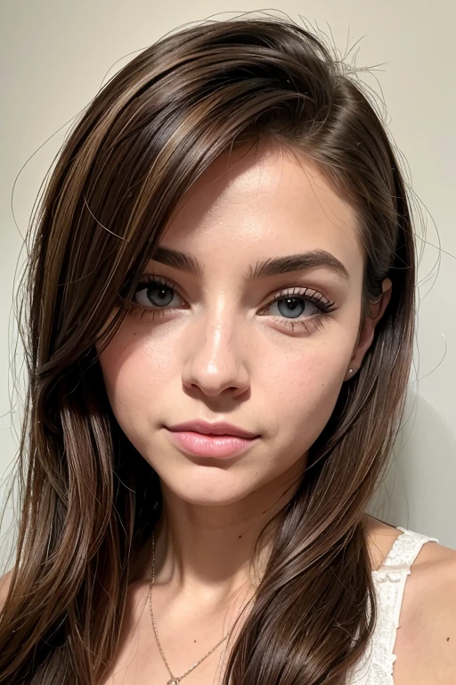 Belle fille, Marron_eyeeautiful mince adolescente de 18 ans, cheveux color [Brown highlights cheveux], [Pixie undercut] cheveux)), boucles d’oreilles, lèvres, Réaliste, taille étroite, charmant, pink lèvrestick, maquillage coloré, Cils longs, boucles d’oreilles, porter de l’eye-liner, peau claire, (mignon), (face détaillée), Yeux détaillés, Iris détaillé, corp magnifique, corps athlétique, abdominaux prononcés sur l&#39, pied ,à quatre patte, paris