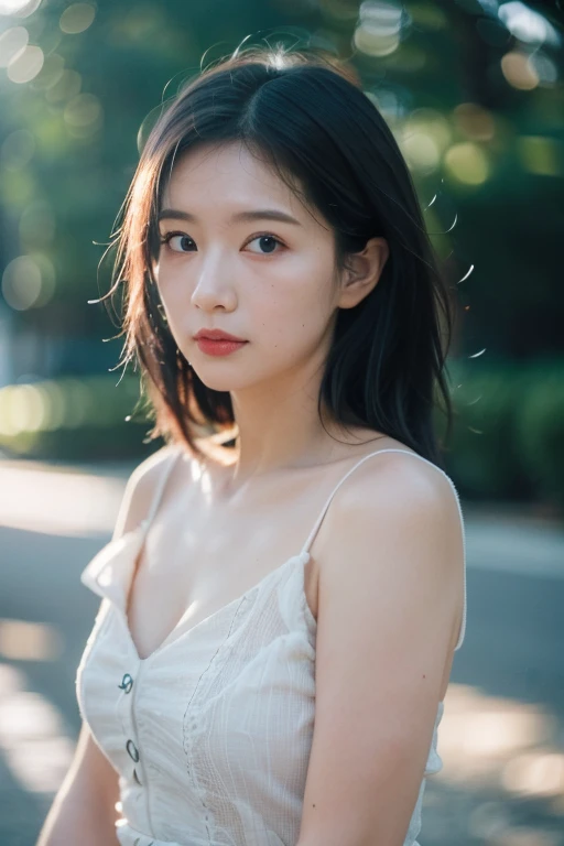 Rule of third composition portrait, See the ridges of the full body shape, (RAW photo:1.2), (photorealistic:1.4), shot by Sony alpha 7 iv, 85mm lens, f/1.4, ISO 100, (masterpiece:1.2), (intricate detailed), (best quality:1.2), (professional photography), (realistic:1.5), (soft light:1.3), (defuse lighting:0.7), (ambient lighting:0.6), (rim lighting,:1.2), fine textures, (depth of field:1.2), (bokeh:1.2), (face focus:1.5), film overlay, film grain,