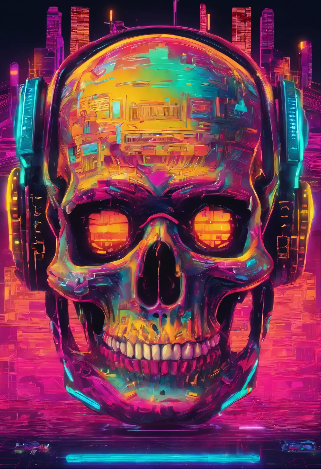 Maxican skull, masterpiece, 8k