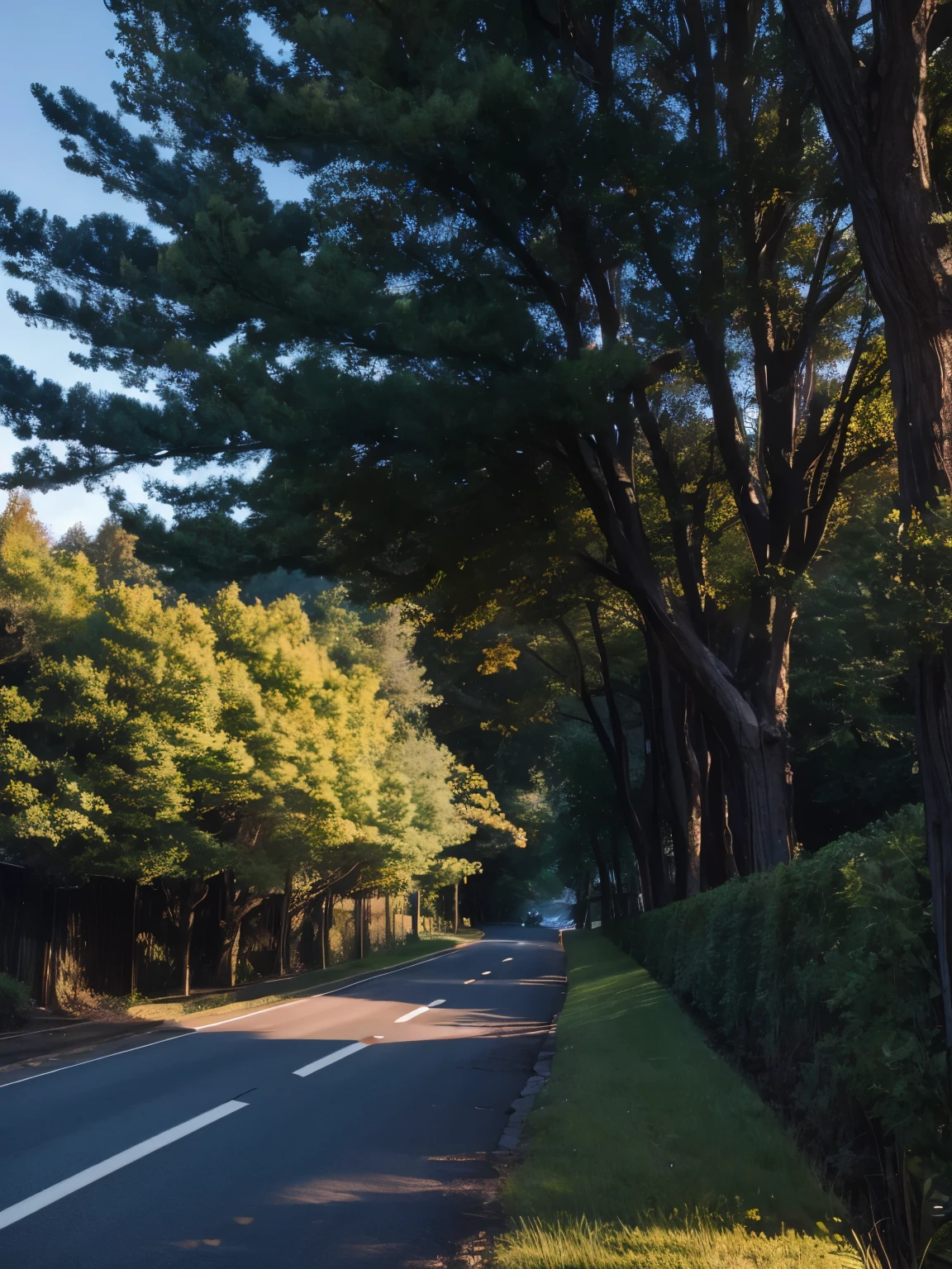 
Tsuge、Roadside tree、lots of highlights