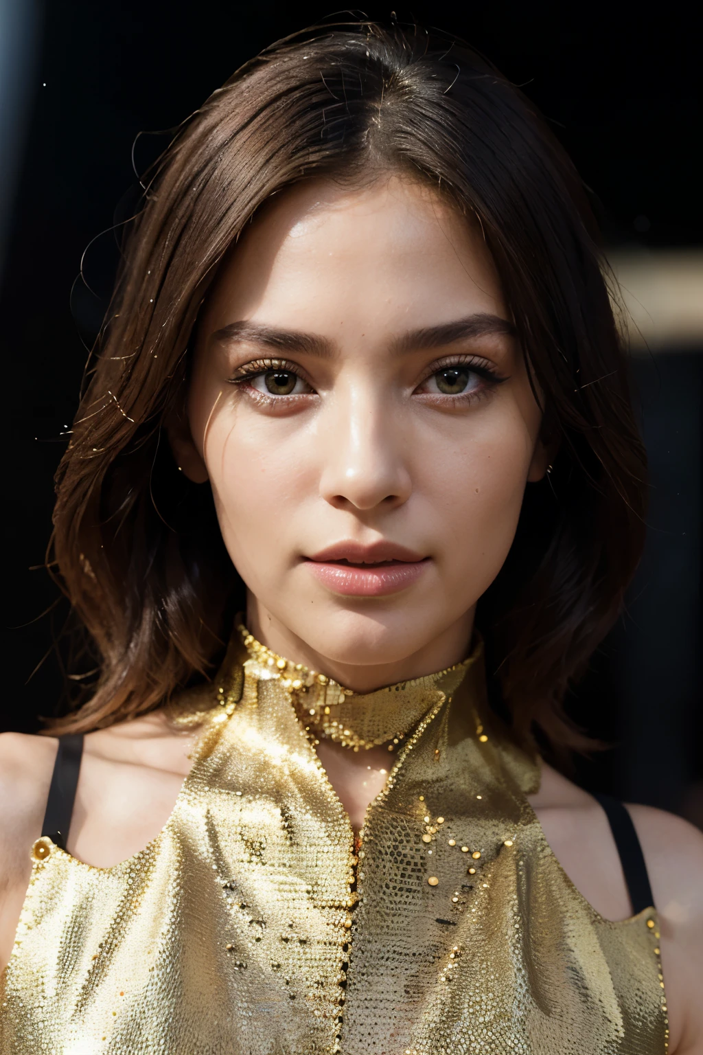 (best quality,4k,highres,masterpiece:1.2),ultra-detailed,(realistic,photorealistic,photo-realistic:1.37),HDR,UHD,ultra-fine painting,sharp focus,physically-based rendering,extreme detail description,professional,vivid colors,bokeh,portraits
Giorgio Armani-inspired planet, personified through a planet with Giorgio Armani's face as the front. The planet is a magnificent masterpiece in the vast expanse of the universe. The face of Giorgio Armani is exquisitely crafted, capturing his striking features and sophisticated aura. The planet's surface is made of shimmering materials, resembling an opulent artwork. The texture mimics the finest silk, reflecting his renowned fashion designs.
The backdrop of the planet consists of beautiful orbits, symbolizing his global influence and the celestial elegance of his creations. These orbits adorn the background, showcasing the planets and stars revolving around him. The orbits are meticulously detailed, capturing the graceful movements of planetary bodies. Each orbit is carefully crafted, with a unique color palette representing the diversity and vibrancy of his artistic vision.
The overall image quality is of the highest standard, showcasing every intricate detail with utmost clarity. The planet's surface shines with high-resolution brilliance, immersing the viewer in its mesmerizing beauty. The colors are vivid and captivating, highlighting the sophistication and elegance associated with Giorgio Armani's creations. The sharp focus ensures that every nuance of his face and the planetary elements is exquisitely portrayed.
As an homage to his artistic legacy, the prompt captures the essence of portraiture. It embodies the blending of fashion and art, resulting in a stunning visual representation of Giorgio Armani's influence and creativity.