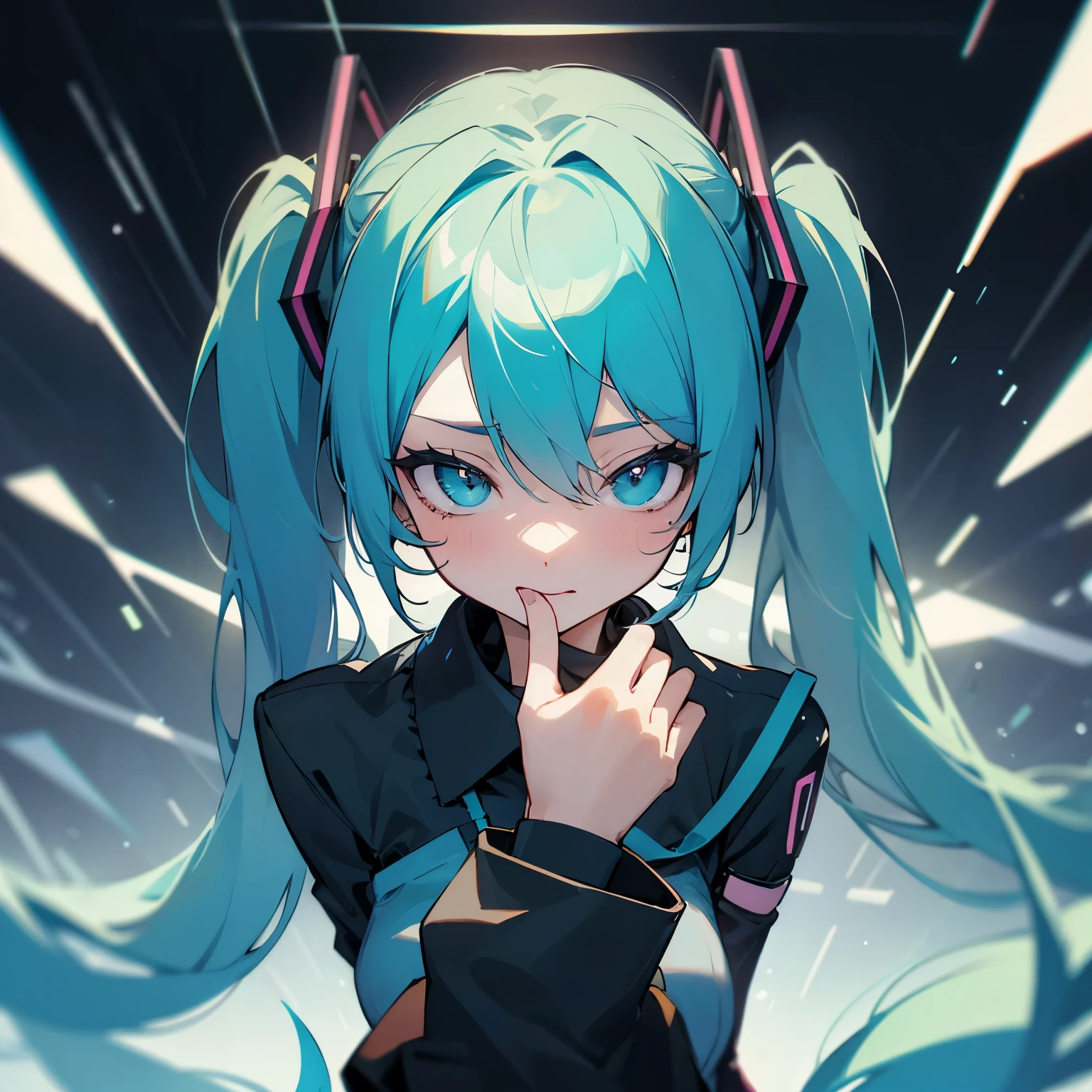 Hatsune Miku、future、future都市、cyber punk
