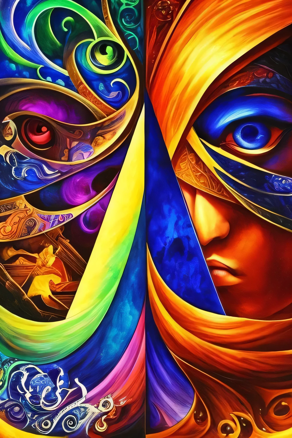 good and evil balanced in the same person