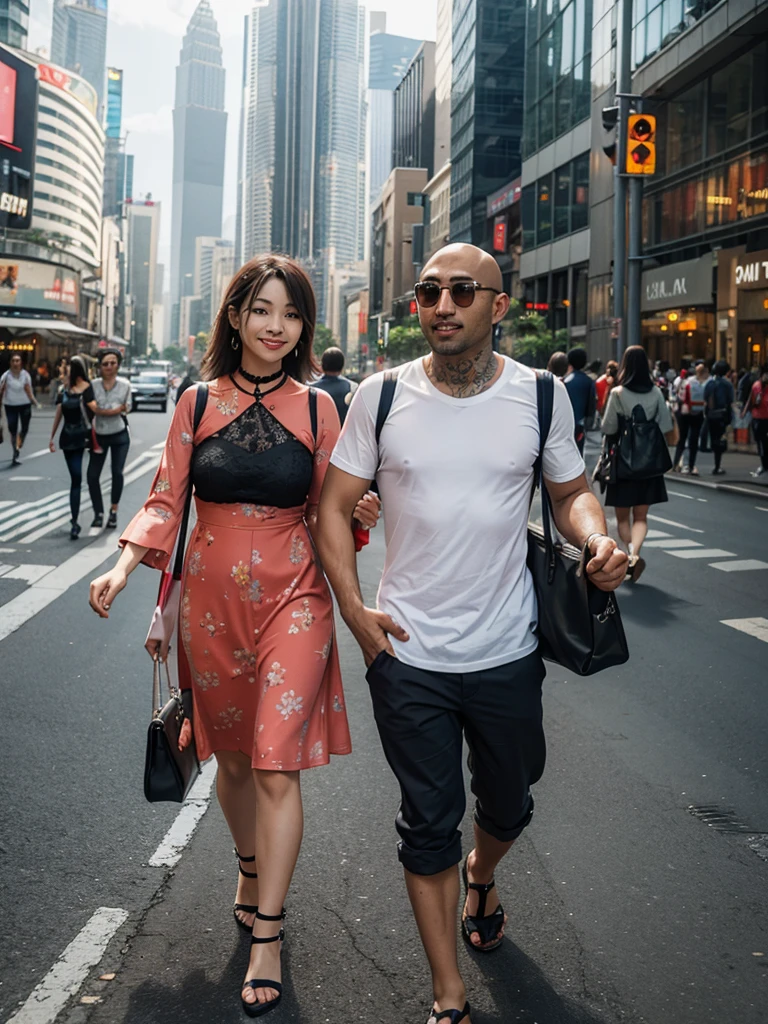 Batista European Union go walking city Malaysia klcc pepper malay