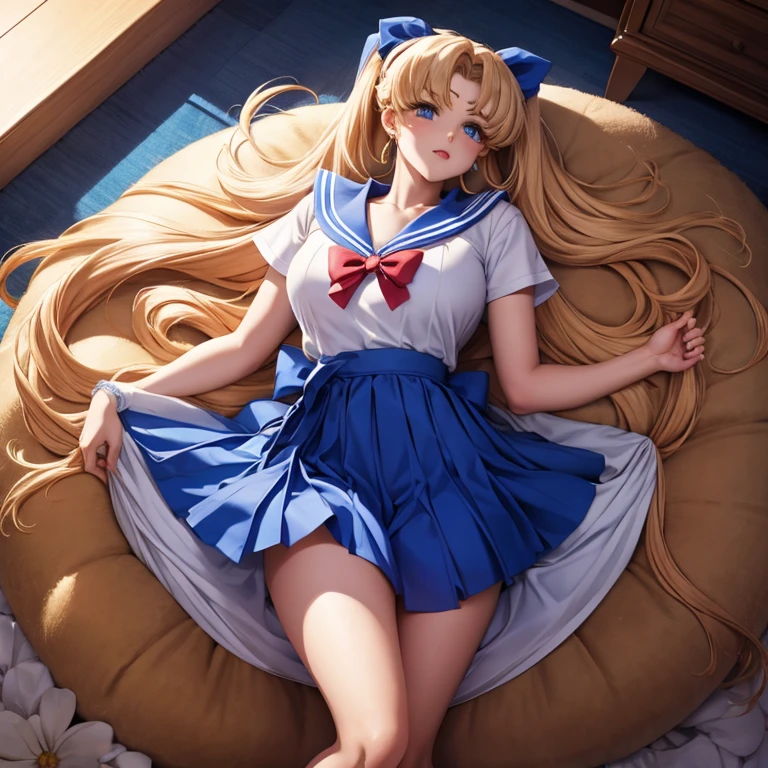 Usagi Tsukino sailor moon in dress, high detail