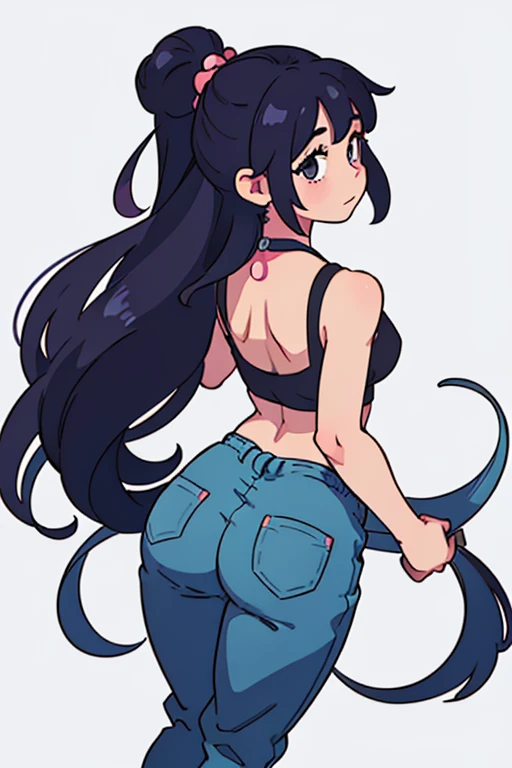 big butt, fingers, hands,