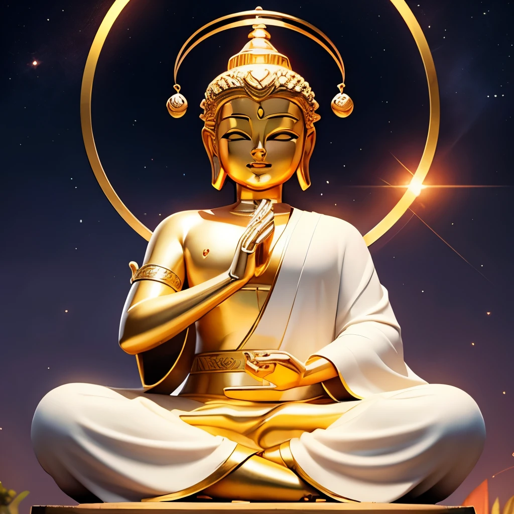 Big buddha、Gassho、The halo is pointing、Love comes true
