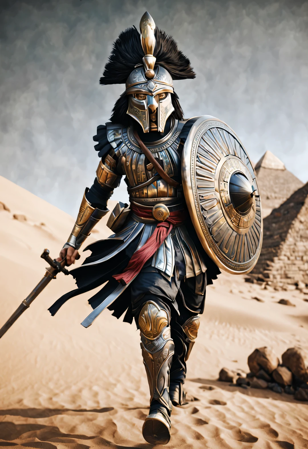 3D rendering(在华丽的纯金国王宝座的Round shield:1.37),(Round shield)(Very clear engraving:1.2),Comes with thick wrist strap,Shang and Zhou shields,Mostly used in vehicle combat and infantry combat,(gold)shaped like a rectangle,The front has a bronze shield and a lion' facing,Is a fierce and terrible enemy。(background:全息gold华丽宝座),side angle,photography,close-up photo,,Beadwork,sculpture,Egyptian painted pottery,Laurent Baheux,Strong atmosphere,Unreal Engine,octane rendering,V-Ray,UE4,high detail,super high quality,high resolution,Surrealism,Surrealism,16K,