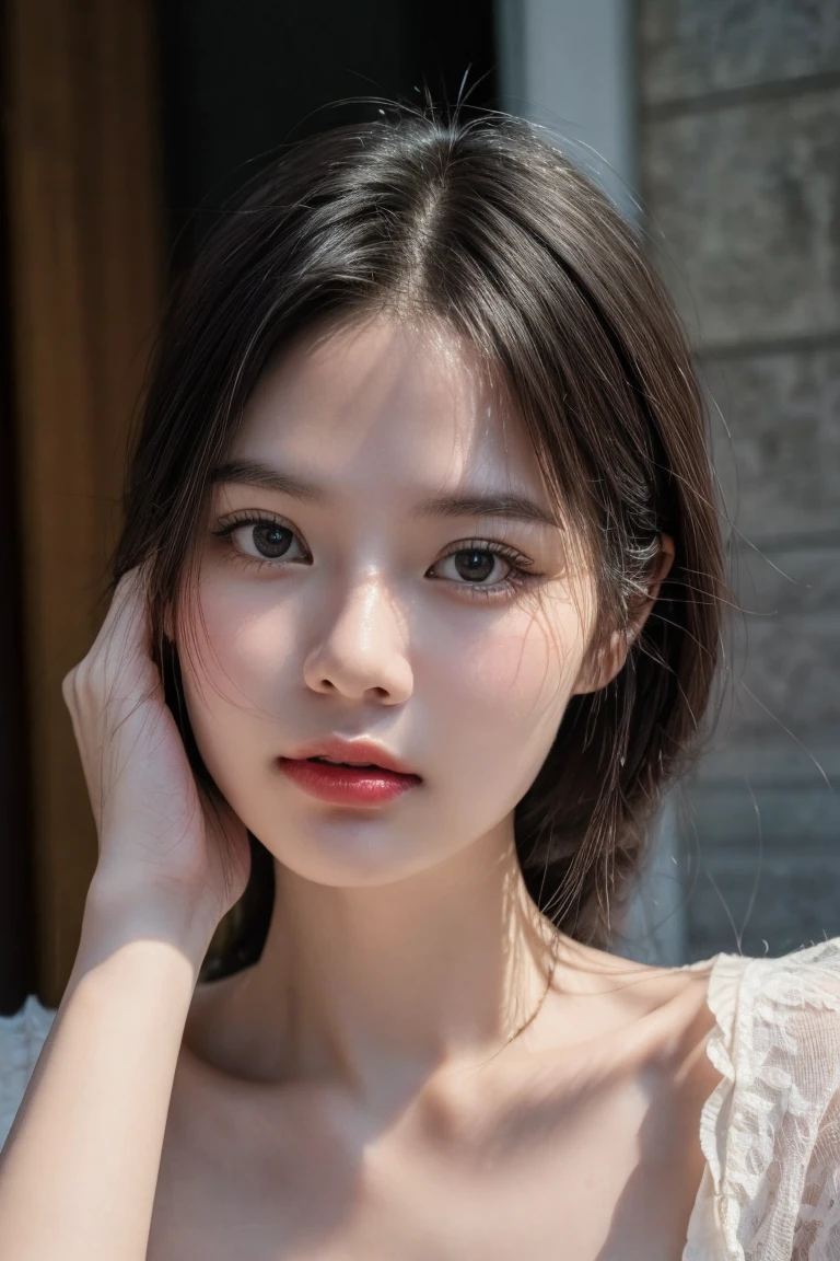(((Best quality))), (((masterpiece))), ultra high res, (photorealistic:1.4), raw photo, look at camera, a portrait girl,