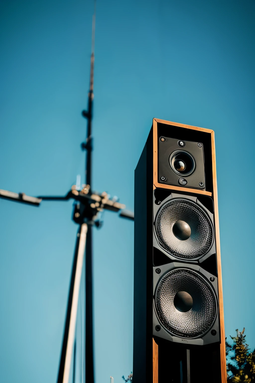 tower speaker,Background Black