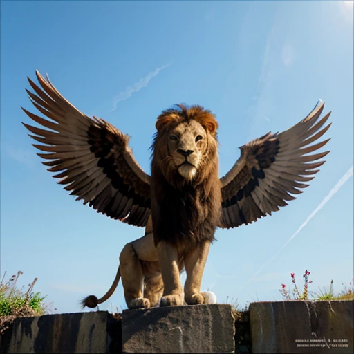 Lion with wings