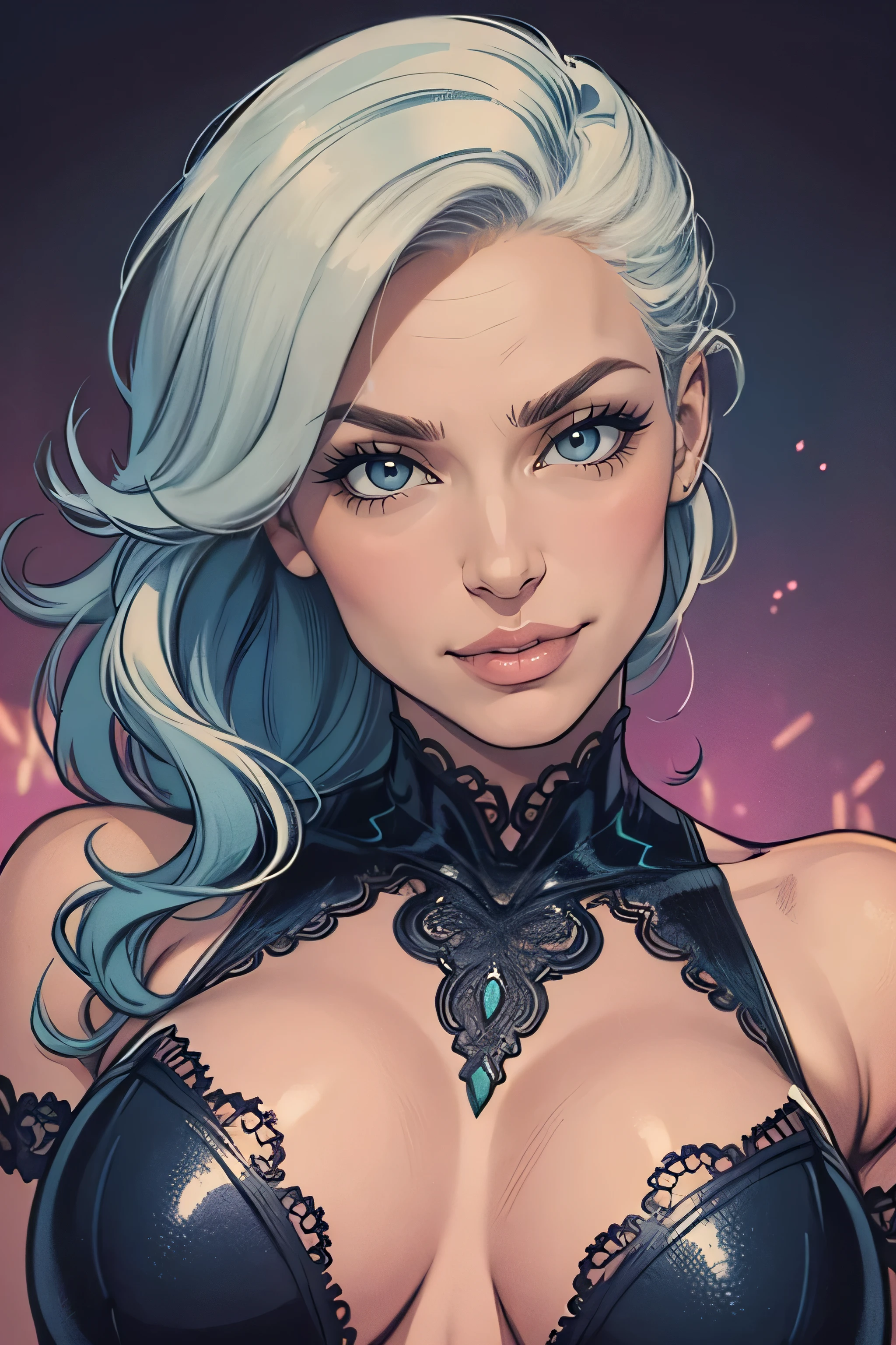 camgirl,painting,beautiful detailed eyes,beautiful detailed lips,extremely detailed eyes and face,long eyelashes,attractive,sexy pose,charming expression,bright lighting,vibrant colors,trippy background