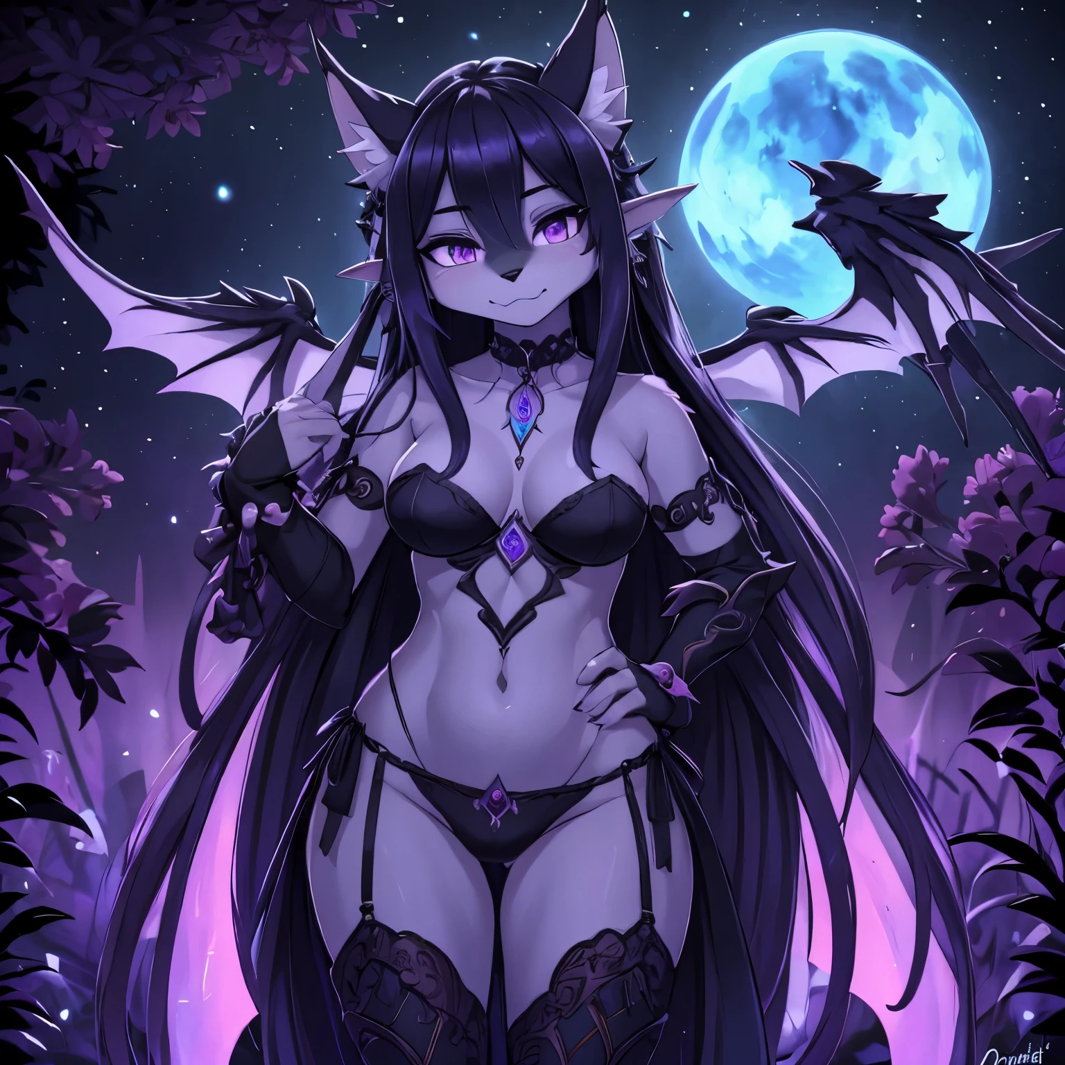18 year old girl, (slutty and spicy girl),piel negra con azul, arabe,(falda arabe) () furry, arte peludo, zorra, vestimenta de bruja, aura maligna, alas de dragon, cuerpo con escamas y plumas, bola de energia, lanzando hechizo hechizera, ojos de maldad rojos, cara enojadas,hechizo maligno, aura negra, pose en cuatro, cadera elevada, culo parado, cola arriba (pose sugerente en 4) (sexy ligerine)
Sus ojos son grandes y expresivos, Resplendent irises of blue and purple, fondo cosmico, fondo espacial alucinante